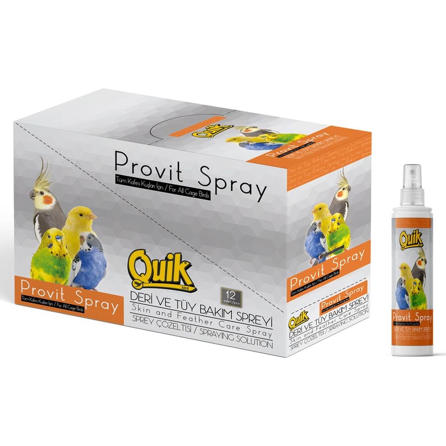 Quik Tüy Ve Bakım Spreyi 50 Ml 12'Li