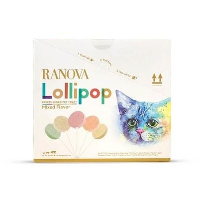 Ranova Kedi Ödül Lolipop Karışık Lezzet 1.4 Gr 15'Li