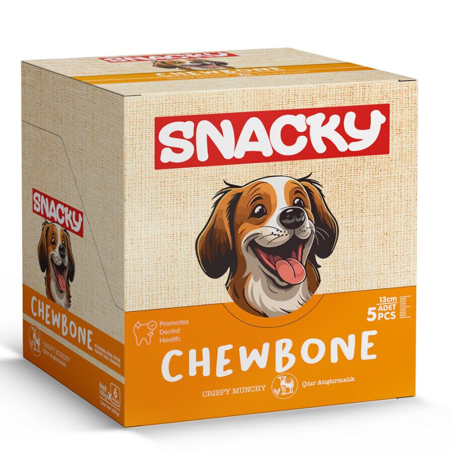 Snack Çıtır Munchy Köpek Ödülü 5'Li 13 Cm 100 Gr ( 6 Paket )