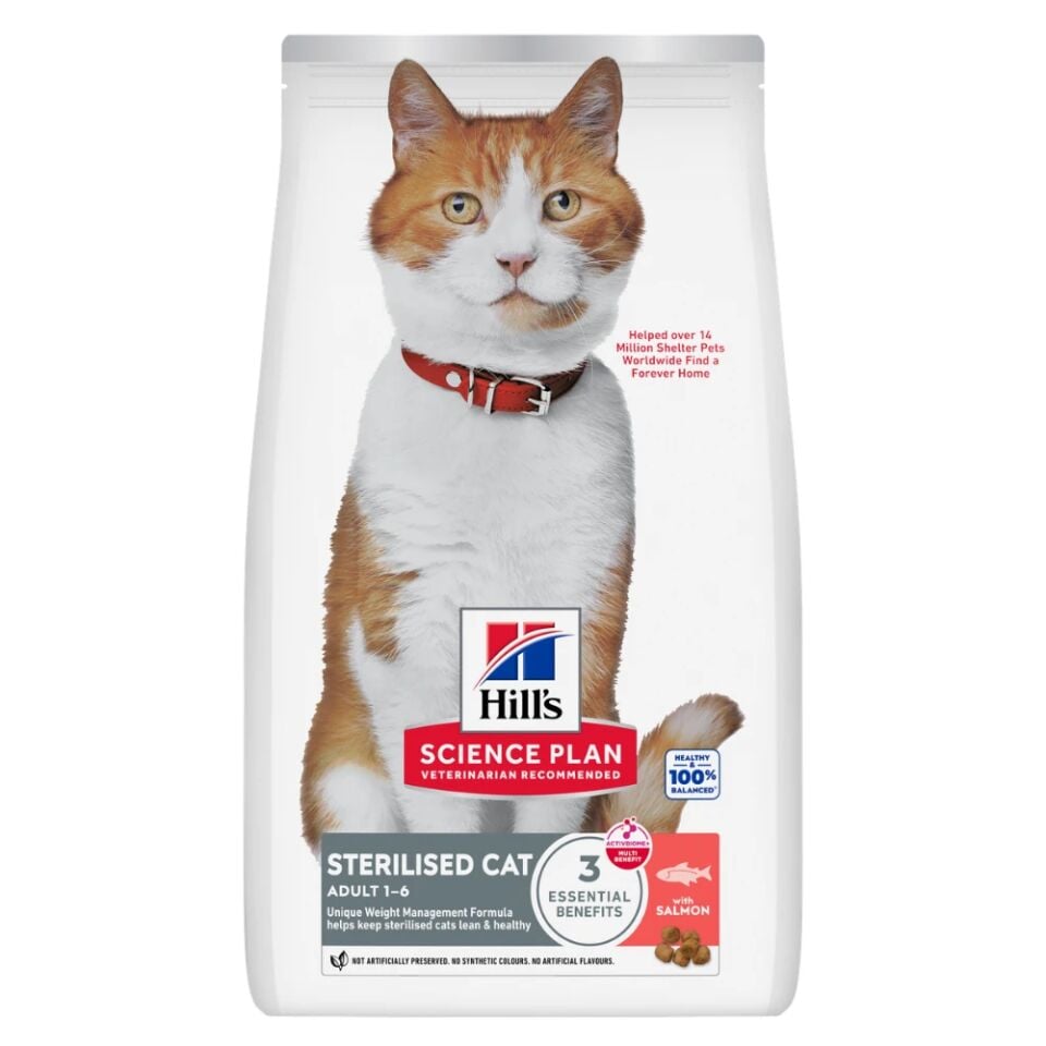 Hill's Kısır Kedi (Sterılısed Cat) Somon (Salmon) Kuru Maması 10 Kg