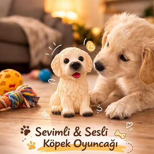 Mad Pet 365 - Sesli Köpek Modelli Evcil Hayvan Oyuncağı