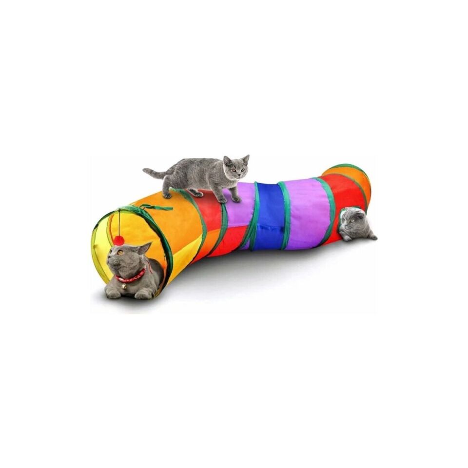 Mad Pet 180 - 130 Cm Kıvrımlı Model Kedi Oyun Tüneli