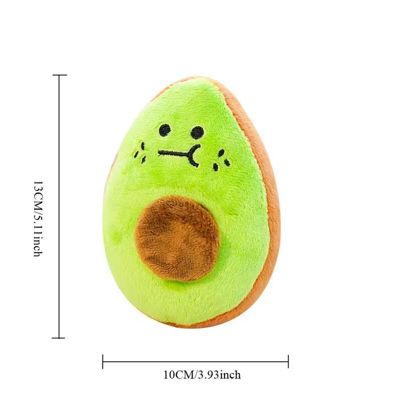 Mad Pet 523 - Avokado Model Sesli Peluş Oyuncak