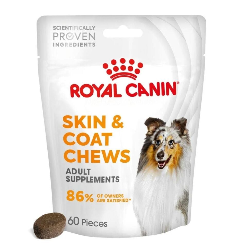 Royal Canın R471812 Skın & Coat Chews Adult Supplements 240 Gr