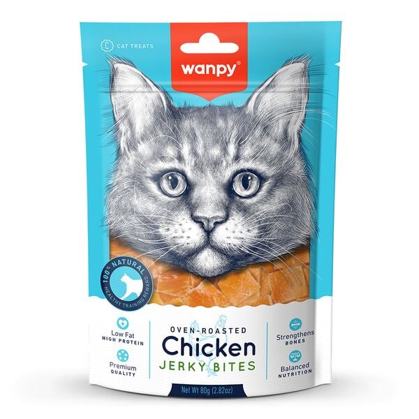 Wanpy Pıwp-103 Gerçek Tavuklu Yumuşak Kedi Ödülü 80 Gr