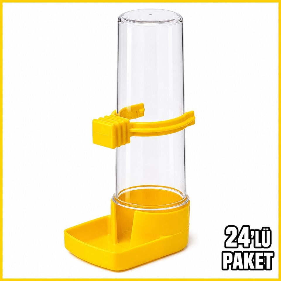 Quık Fly-033 Muhabbet Kuşu Suluğu 24'lü