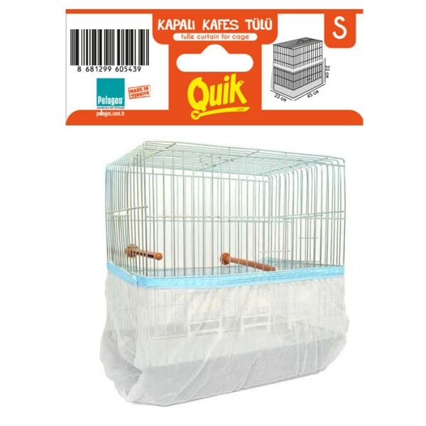 Quık Snr-005 Kapalı Lüx Kafes Tülü Small Beden 25'li