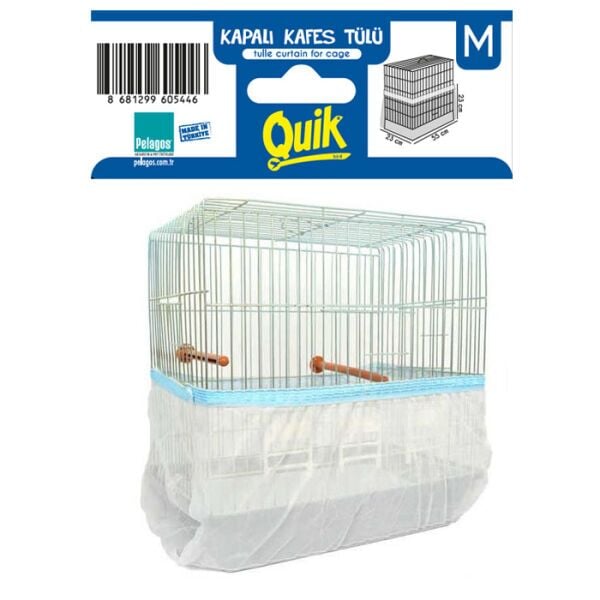 Quık Snr-006 Kapalı Lüx Kafes Tülü Medıum Beden 25'li