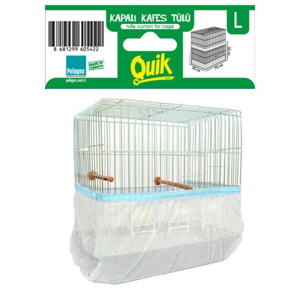 Quık Snr-007 Kapalı Lüx Kafes Tülü Large Beden 10'lu