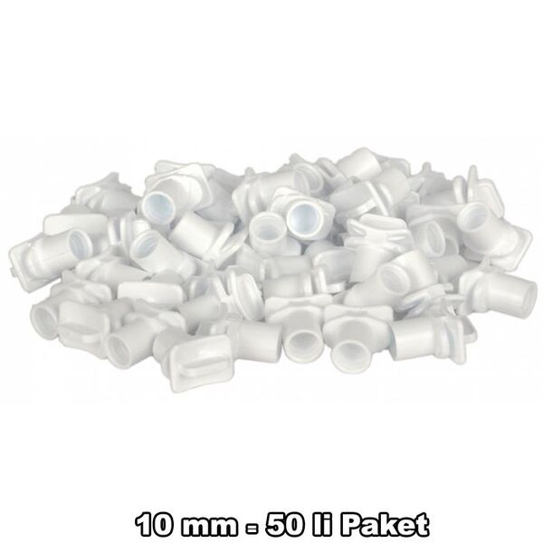 Quık Tkn-012 Tünek Başlığı 10 Mm 50'li Paket
