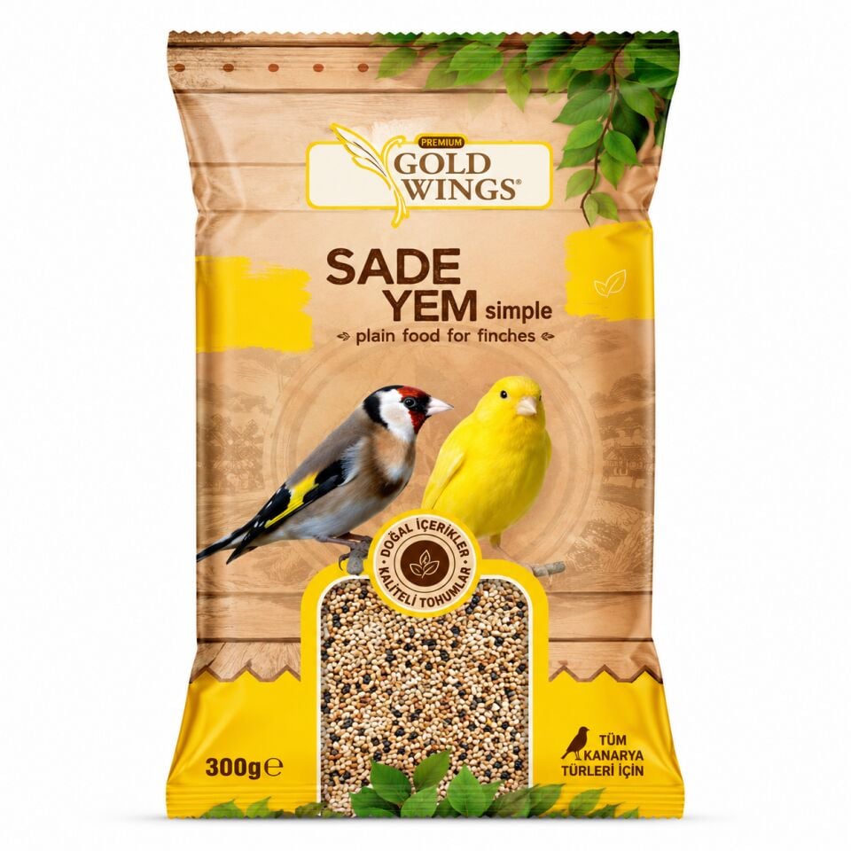 Gold Wıngs Gw-016 Aspur Sade Yem 300 Gr 20'li