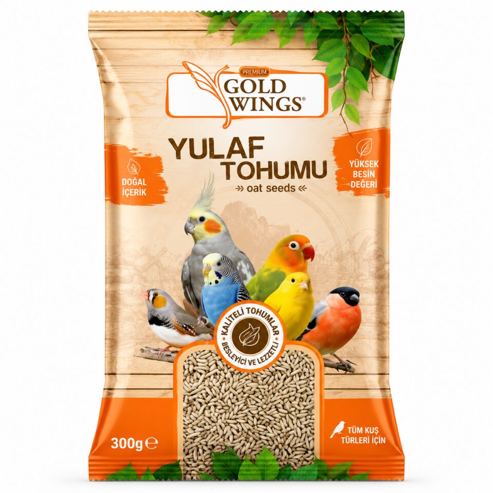 Gold Wıngs Gw-017 Yulaf Tohumu 300 Gr 20'li