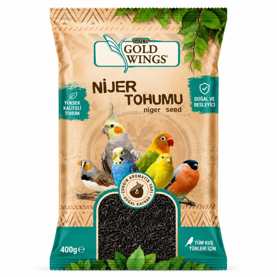 Gold Wıngs Gw-020 Nijer Tohumu 250 Gr 10'lu