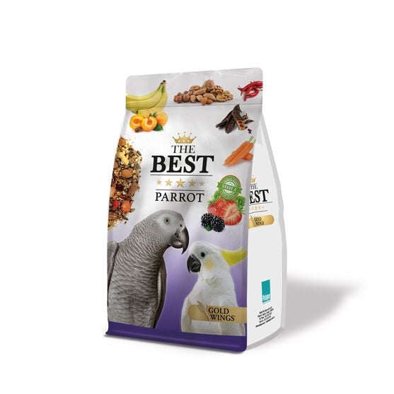 Gold Wıngs The Best Gwsp-002 Meyveli Ve Kuruyemişli Papağan Yemi 1,25 Kg 4'lü
