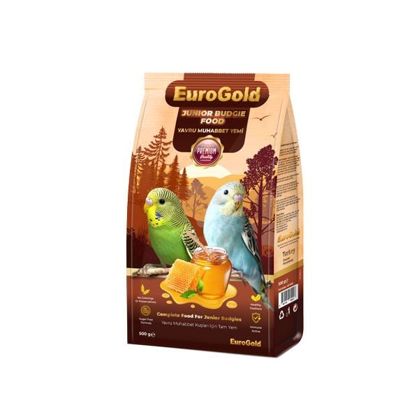 451-3002 Eurogold Yavru Muhabbet Yemi 500 Gr × 12 Paket