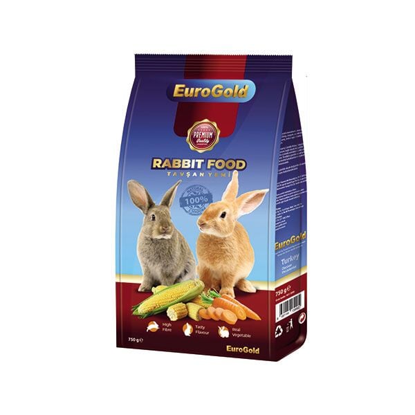 451-3006 Eurogold Tavşan Yemi 750 Gr × 5 Paket