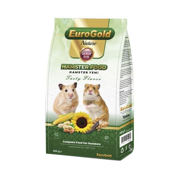 451-3008 Eurogold Hamster Yemi 500 Gr × 12 Paket