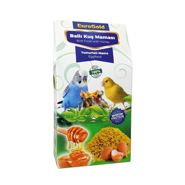 451-3010 Eurogold Ballı Yumurtalı Kuş Maması 100 Gr × 10 Paket