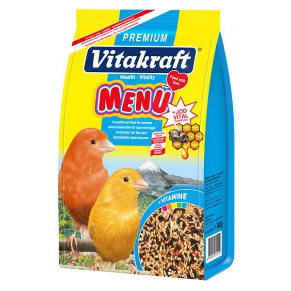 Vıtakraft 460-27020 Menu Kanarya Yemi 500 Gr × 12 Paket