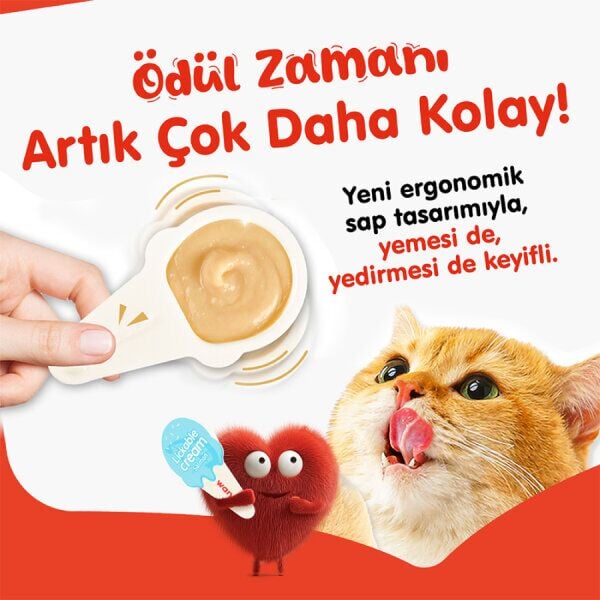 Pıwp-164 Wanpy Somonlu Kaşıklı Kedi Ödül Kreması 16 Gr × 10 Adet
